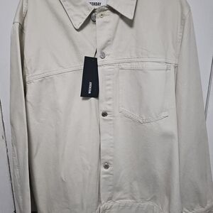 Weekday Men's Cream Jacket